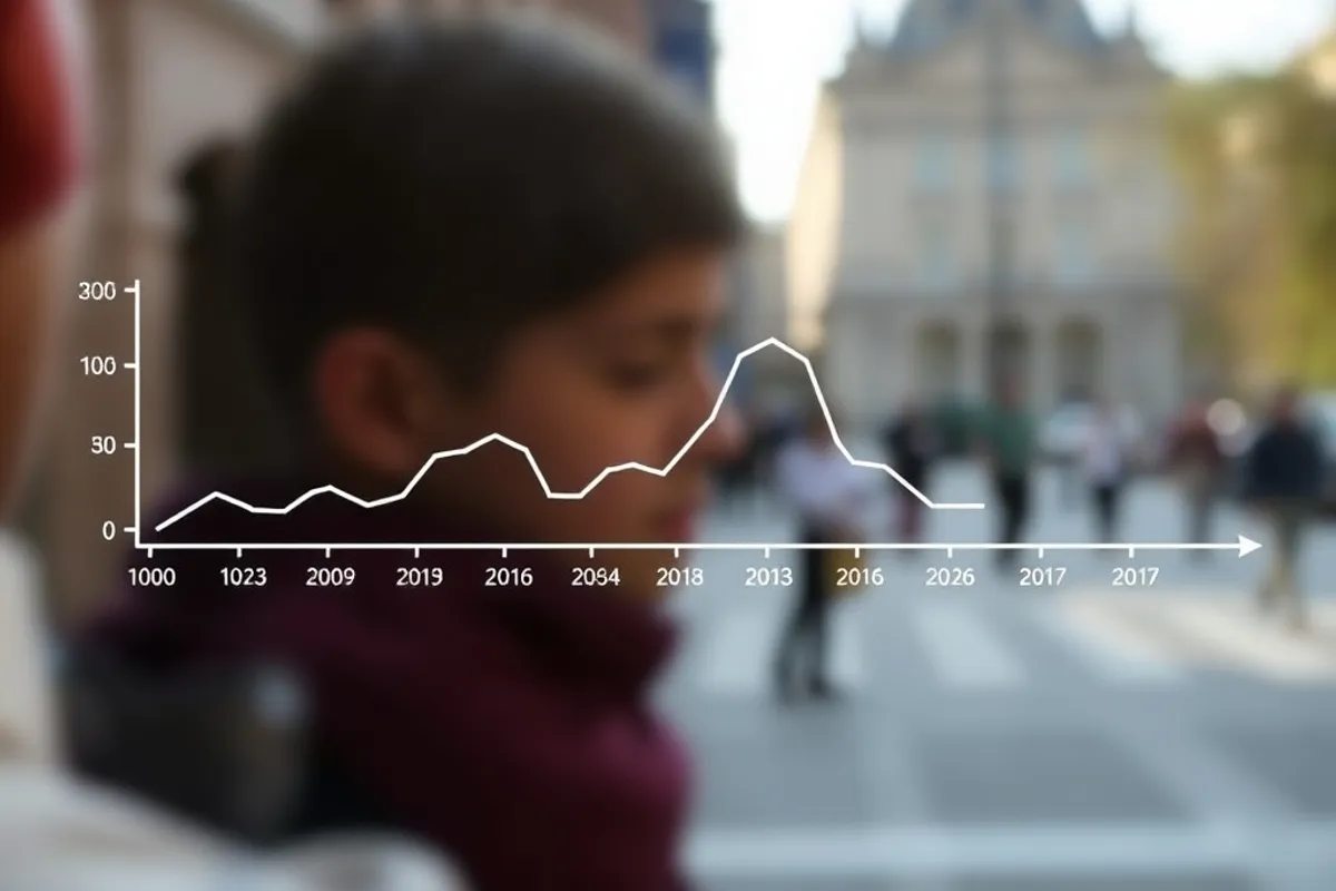 Timeline chart showing a story peaking and collapsing within 36 hours